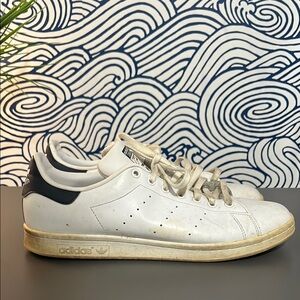 Adidas Classic White and Black Shoes